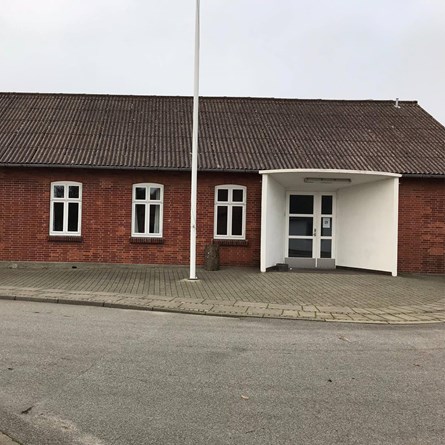 Bøvling Forsamlingshus Ny Facade